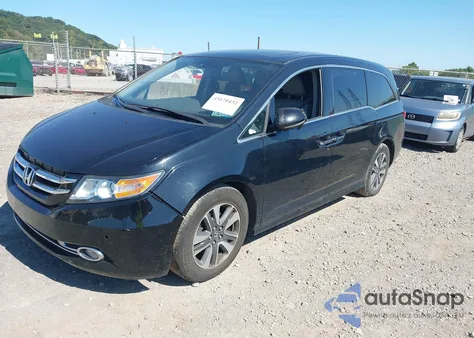 2014 Honda Odyssey Touring/Touring Elite z USA, uszkodzony, nr VIN 5FNRL5H95EB108606